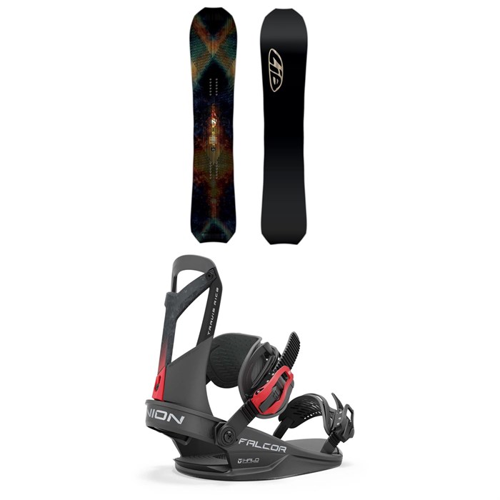 Lib Tech - T. Rice Apex Orca Snowboard + Union Falcor Snowboard Bindings 2025