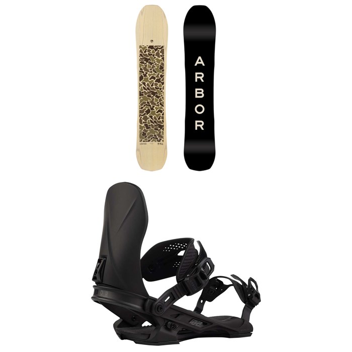 Arbor - Carter Snowboard + Hemlock Snowboard Bindings 2025