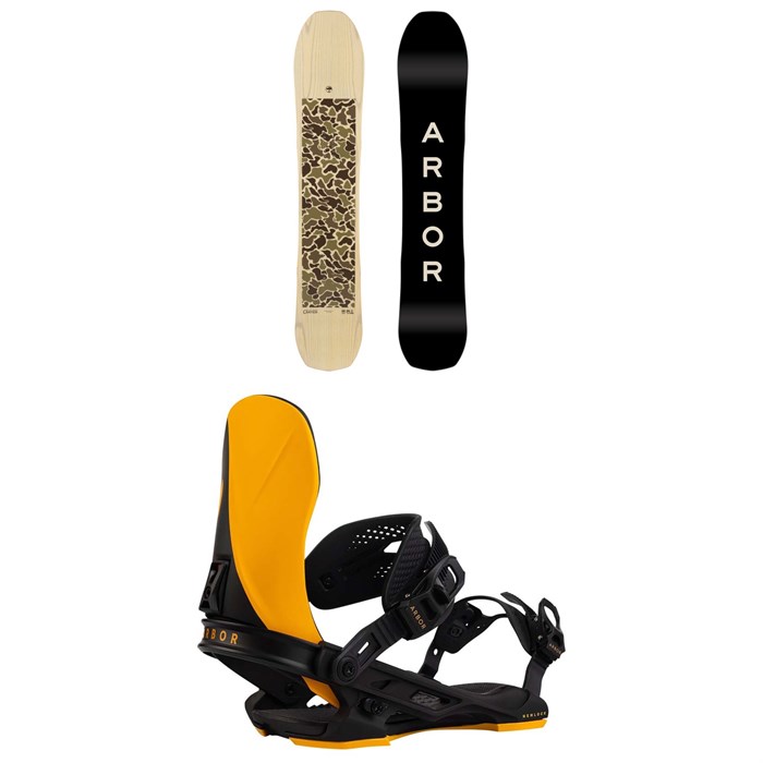 Arbor - Carter Snowboard + Hemlock Snowboard Bindings 2025