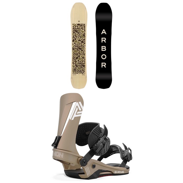 Arbor - Carter Snowboard + Union Atlas Snowboard Bindings 2025