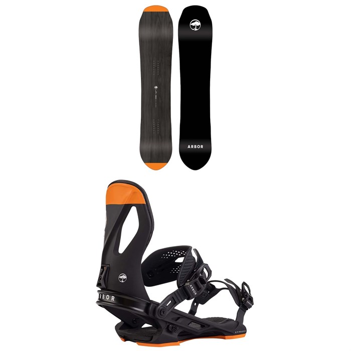 Arbor - Single Snowboard + Cypress Snowboard Bindings 2025