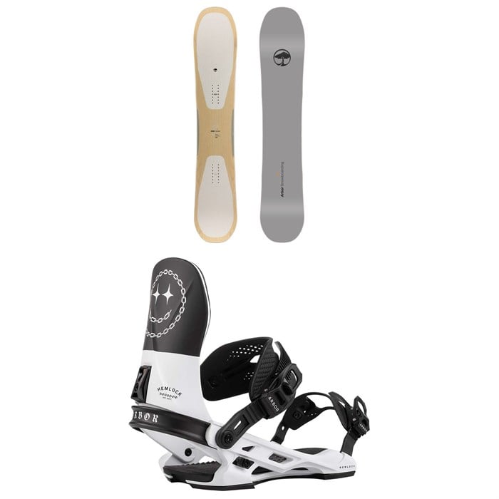Arbor - Arbor Verado Snowboard + Hemlock Snowboard Bindings 2025
