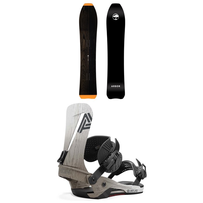 Arbor - Padre Snowboard + Union Atlas Snowboard Bindings 2025