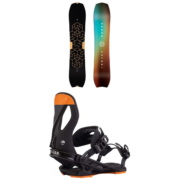 Arbor - Satori Snowboard + Cypress Snowboard Bindings 2025