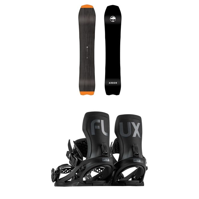 Arbor - GPS Snowboard + Flux XF Snowboard Bindings 2025