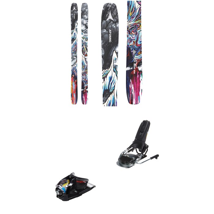 Atomic - Bent 100 Skis + Look Pivot 14 GW Ski Bindings 2025