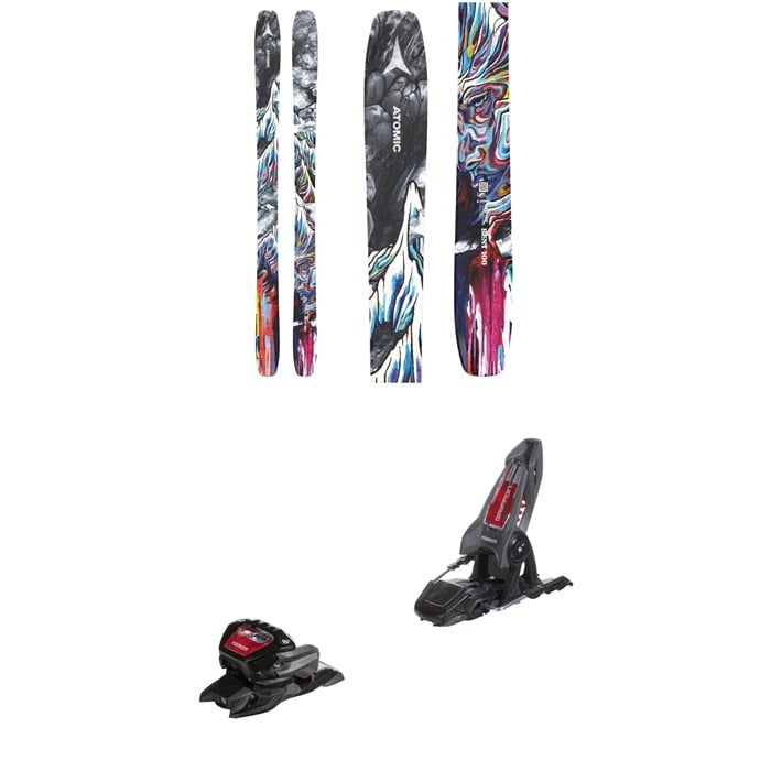 Atomic - Bent 100 Skis + Marker Griffon 13 ID Ski Bindings 2025