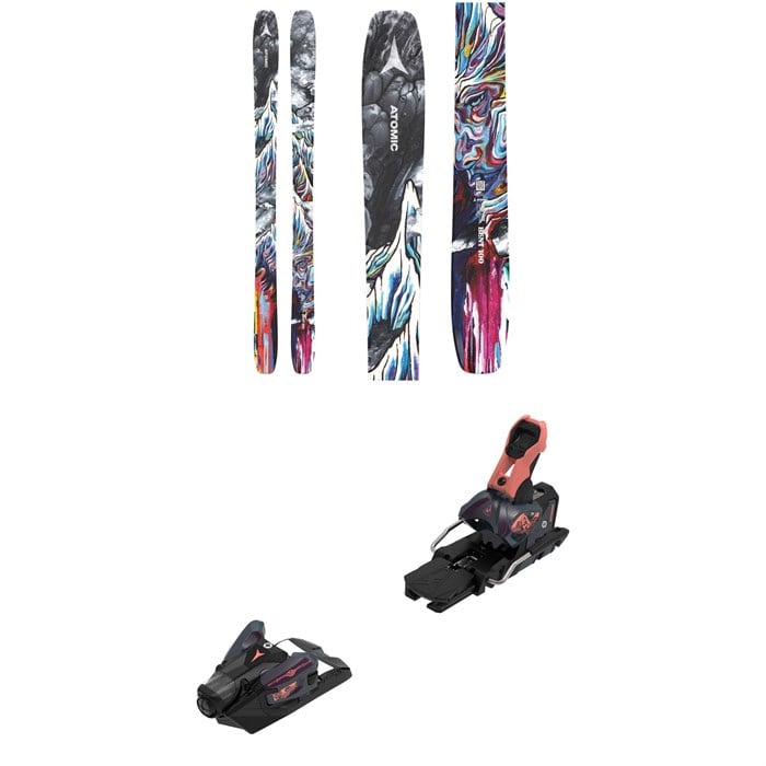 Atomic - Bent 100 Skis + Strive 14 GW Ski Bindings 2025