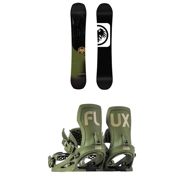 Never Summer - Cougar Snowboard + Flux XF Snowboard Bindings 2025