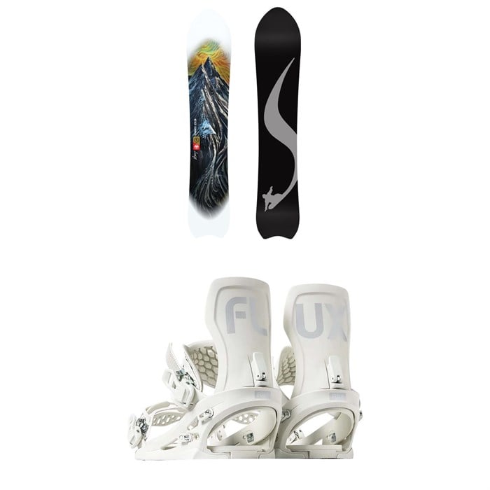 Never Summer - Swift Snowboard + Flux XF Snowboard Bindings 2025