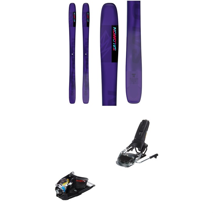 Salomon - QST 98 Skis + Look Pivot 14 GW Ski Bindings 2025