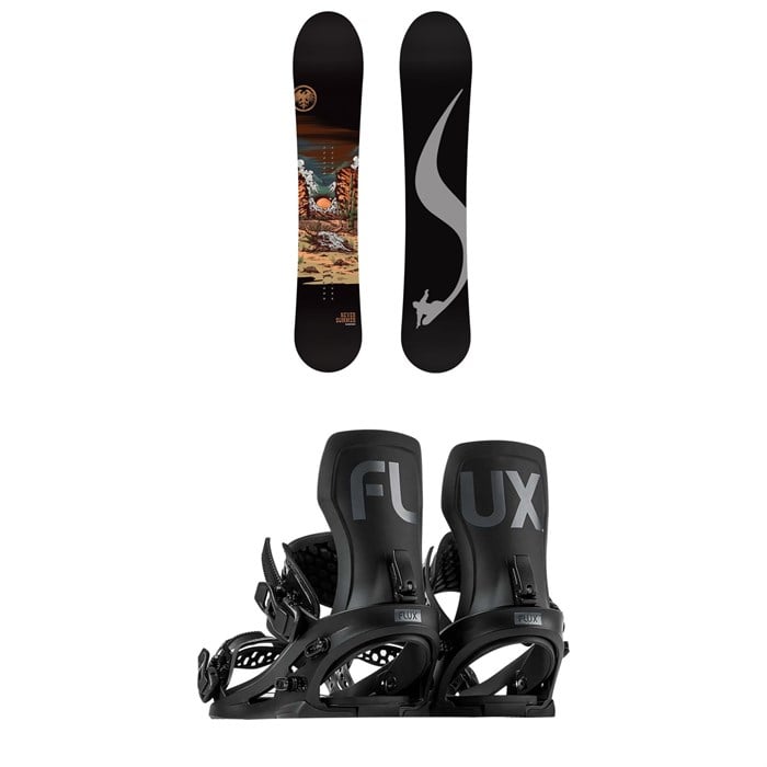 Never Summer - Harpoon Snowboard + Flux XF Snowboard Bindings 2025