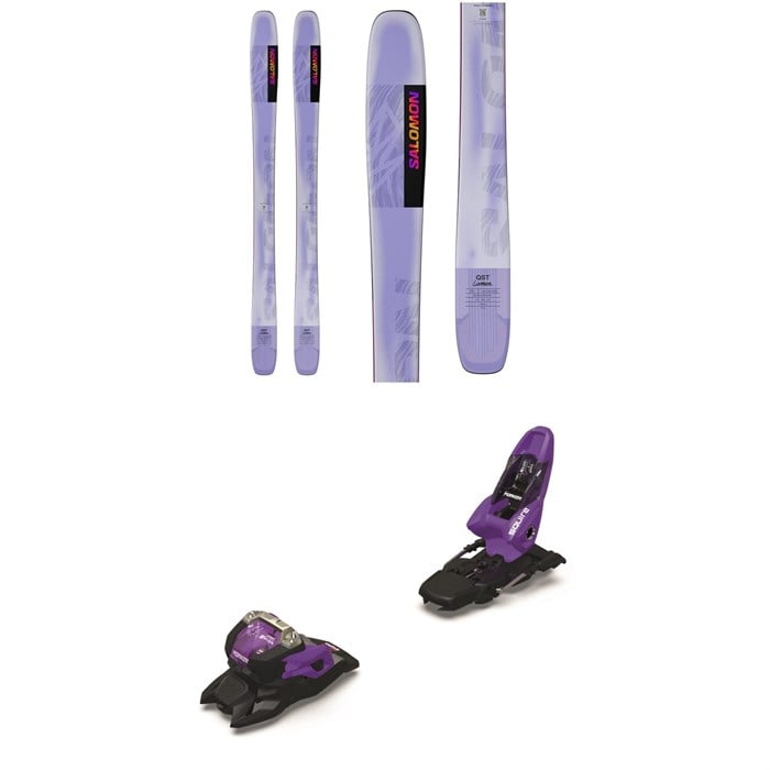 Salomon - QST Lumen 98 Skis - Women's + Marker Squire 11 Ski Bindings 2025