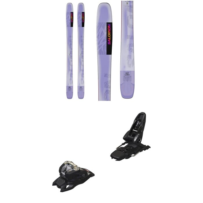 Salomon - Salomon QST Lumen 98 Skis - Women's + Marker Squire 11 Ski Bindings 2025
