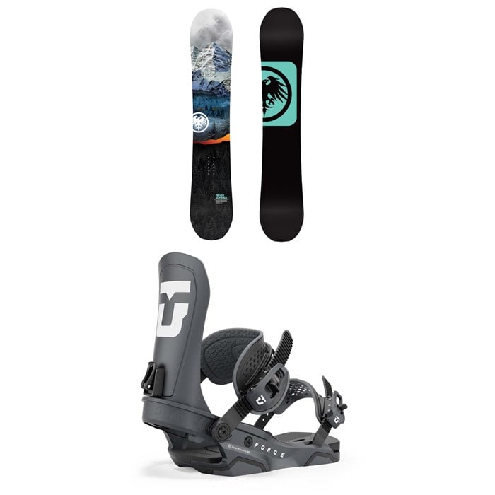 Never Summer - Snowtrooper Snowboard + Union Force Snowboard Bindings 2025