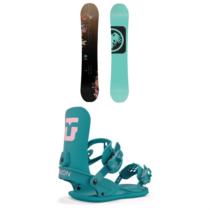 Never Summer - Infinity Snowboard + Union Legacy Snowboard Bindings - Women's 2025