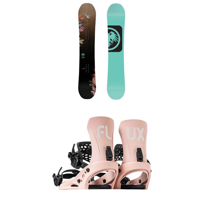 Never Summer - Infinity Snowboard + Flux EM Snowboard Bindings - Women's 2025