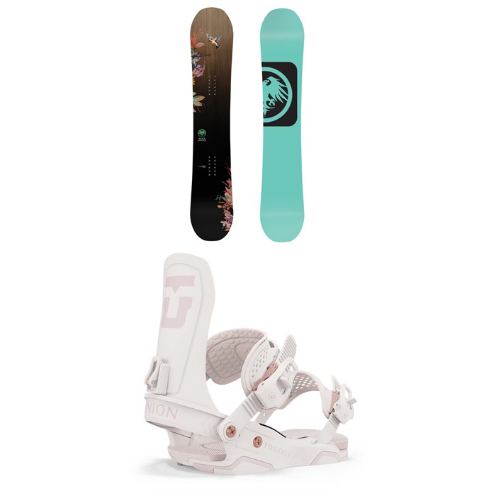 Never Summer - Infinity Snowboard + Union Trilogy Snowboard Bindings - Women's 2025