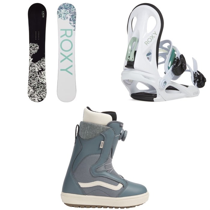 Roxy - Raina LTD Snowboard + Roxy Viva LTD Snowboard Bindings + Vans Encore OG Snowboard Boots - Women's 2024