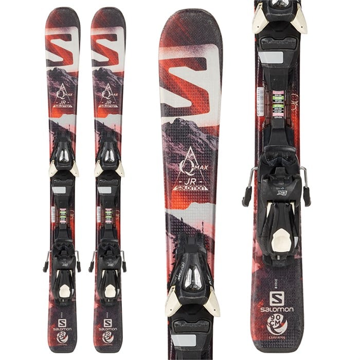 Salomon - Q-Max Jr Skis + ETK5 Bindings - Kids' 2014 - Used