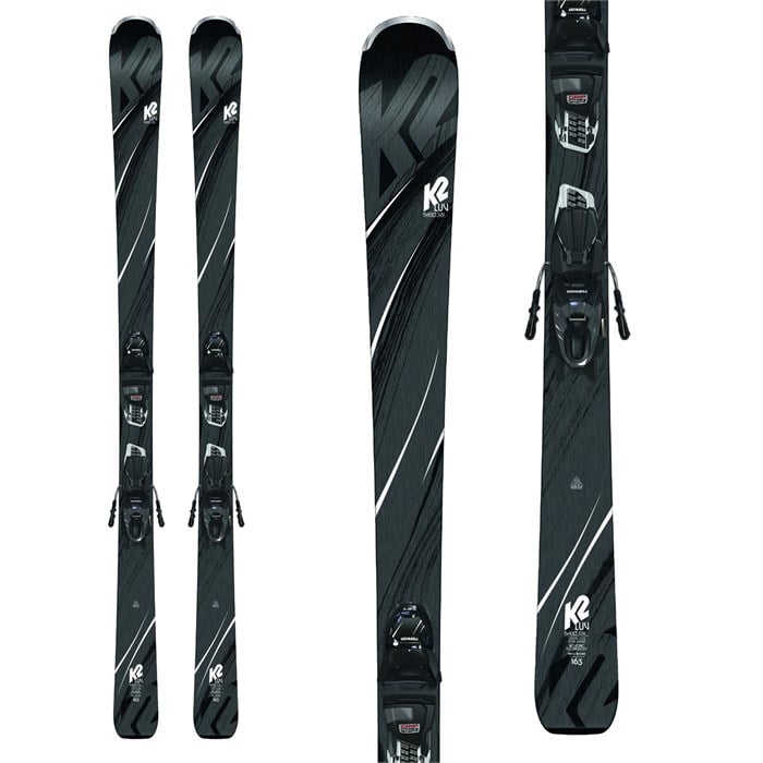 K2 - Sweet Luv Skis + Marker ERP 10 Quikclik Bindings 2019 - Used