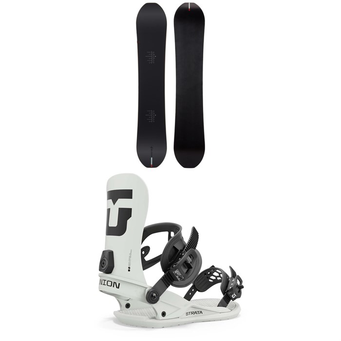 Season - Kin Snowboard + Union Strata Snowboard Bindings 2025