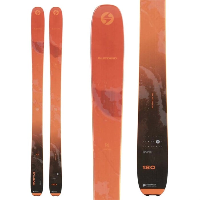 Blizzard - Hustle 10 Skis + Salomon S/Lab Shift MNC 13 Alpine Touring Ski Bindings 2024 - Used