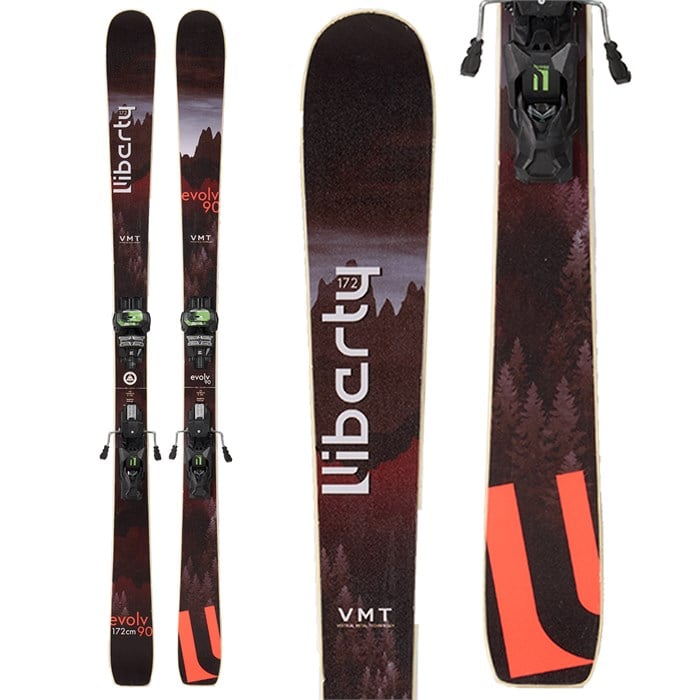 Liberty - Evolv 90W Skis + Tyrolia Attack 13 Demo Bindings - Women's 2021 - Used