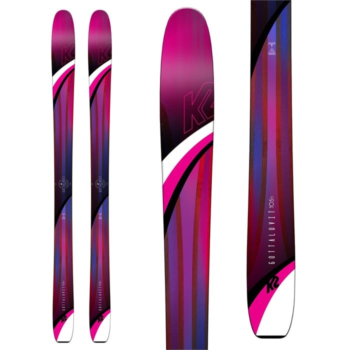 K2 - Gottaluvit 105 Skis + Tyrolia Attack 13 Demo Bindings - Women's 2019 - Used