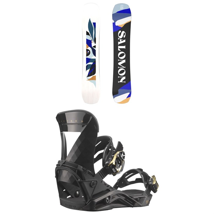 Salomon - Rumble Fish Snowboard + Mirage Snowboard Bindings - Women's 2025