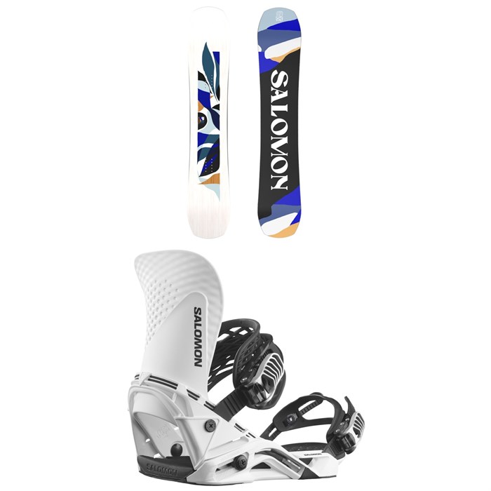 Salomon - Rumble Fish Snowboard + Hologram Snowboard Bindings - Women's 2025