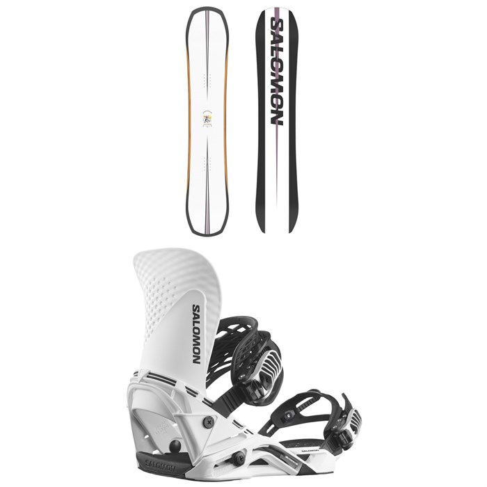 Salomon - Assassin Snowboard + Hologram Snowboard Bindings 2025