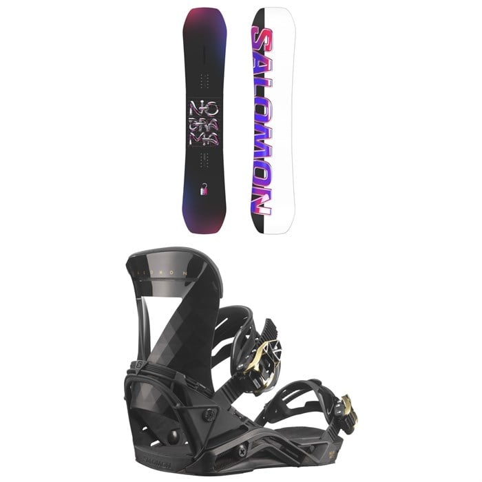 Salomon - No Drama Snowboard + Mirage Snowboard Bindings - Women's 2025