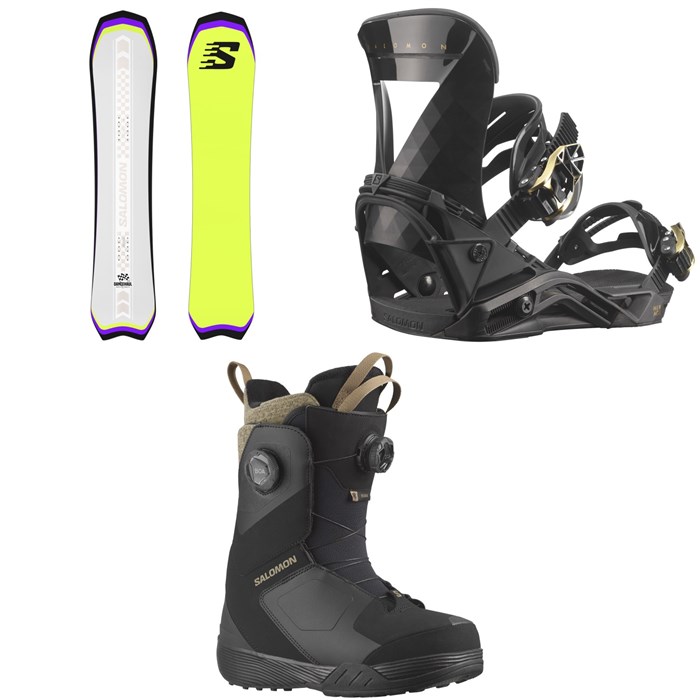 Salomon - Dancehaul Snowboard + Mirage Snowboard Bindings + Kiana Dual Boa Snowboard Boots - Women's 2025