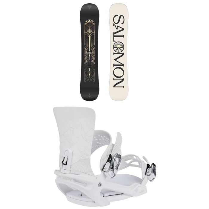 Salomon - Wonder Snowboard + Vendetta X Snowboard Bindings - Women's 2025