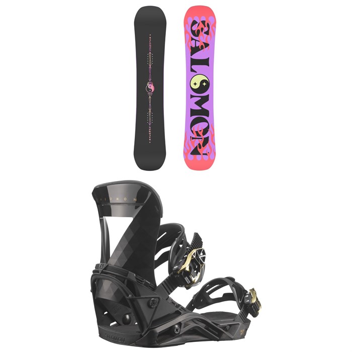 Salomon - Oh Yeah Snowboard + Mirage Snowboard Bindings - Women's 2025