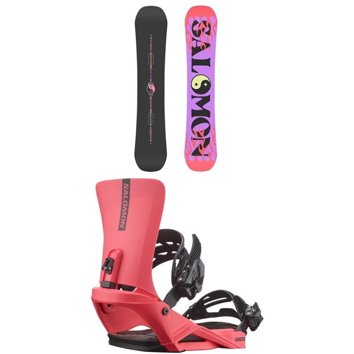 Salomon - Oh Yeah Snowboard + Rhythm Snowboard Bindings - Women's 2025