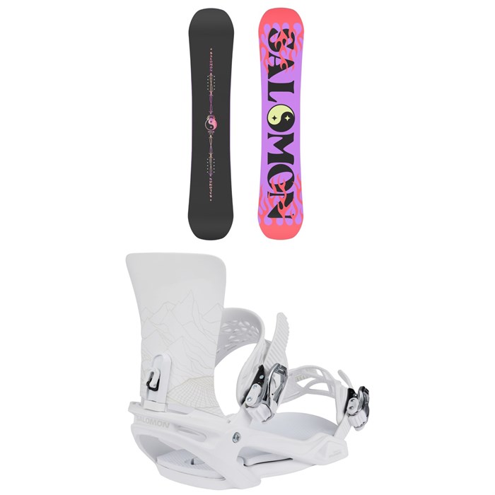 Salomon - Oh Yeah Snowboard + Vendetta X Snowboard Bindings - Women's 2025