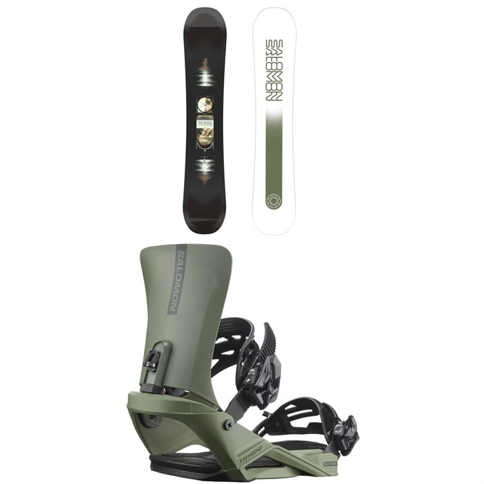 Salomon - Salomon Pulse Snowboard + Rhythm Snowboard Bindings 2026