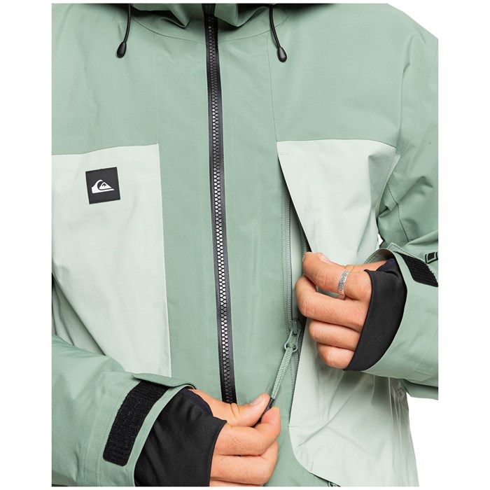 早い者勝ち 即購入⭕️Quiksilver  GORE-TEX グリーン Quiksilver Forever Stretch GORE-TEX Jacket - Men's - Clothing