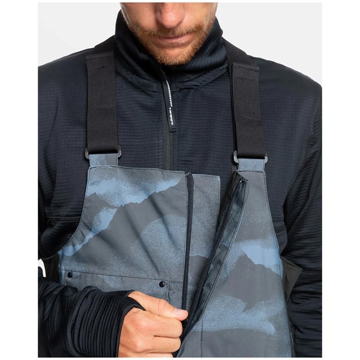 QUIKSILVER UTILITY BIB Mサイズ Utility Bib Snow Pants - True Black | Quiksilver