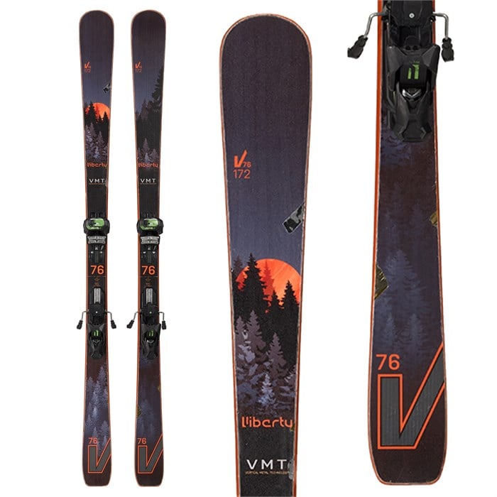 Liberty V 76 Skis + Tyrolia Attack 13 Demo Bindings 2020 - Used | evo