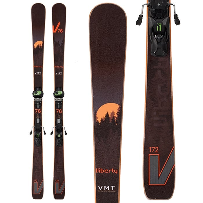 Liberty - V 76 Skis + Tyrolia Attack 13 Demo Bindings 2021 - Used