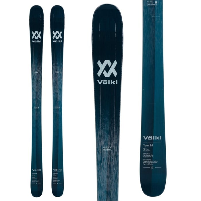 Völkl - Yumi Skis + Tyrolia Attack 13 Demo Bindings 2022 - Used