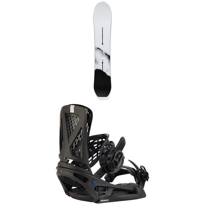 Burton - Family Tree Gril Master Snowboard + Genesis EST Snowboard Bindings 2025