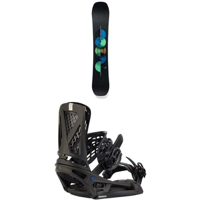 Burton - Custom Snowboard + Genesis EST Snowboard Bindings 2025