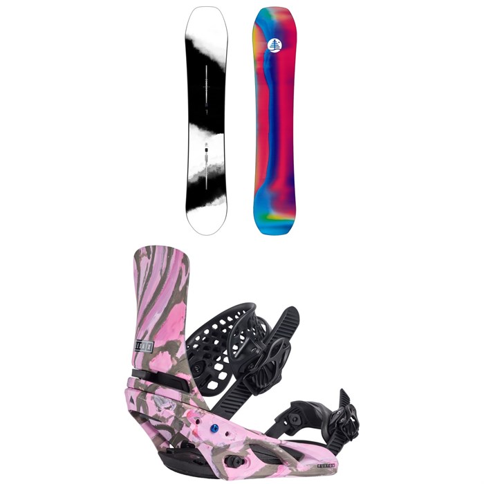 Burton - Family Tree Hometown Hero Snowboard + Lexa X Snowboard Bindings - Women's 2025