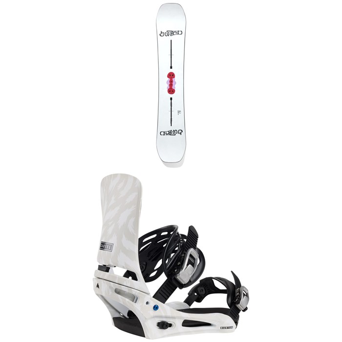 Burton - Free Thinker Snowboard + Cartel Snowboard Bindings 2025