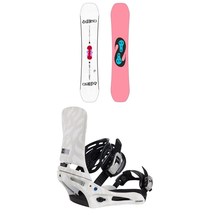 Burton - Free Thinker Snowboard + Cartel Snowboard Bindings 2025