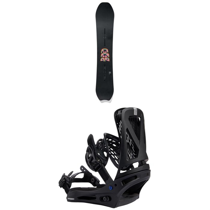 Burton - Deep Thinker Snowboard + Genesis Snowboard Bindings 2025